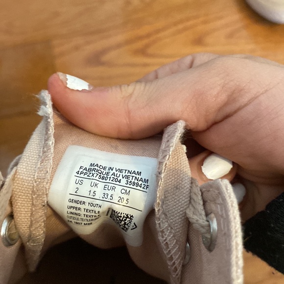 Rose gold converse - Picture 5 of 5